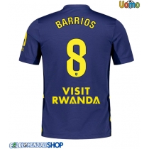 Maglie da calcio Atletico Madrid Pablo Barrios #8 Seconda Maglia 2025-26 Manica Corta